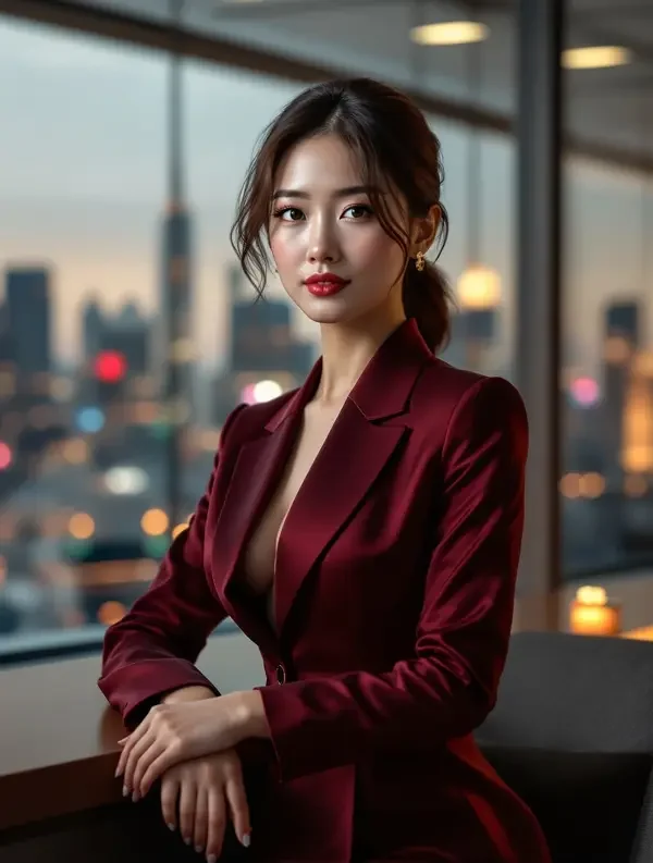 写字楼的女主人封面