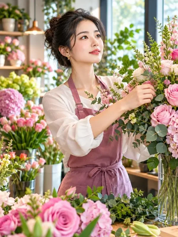 花店的女主人封面